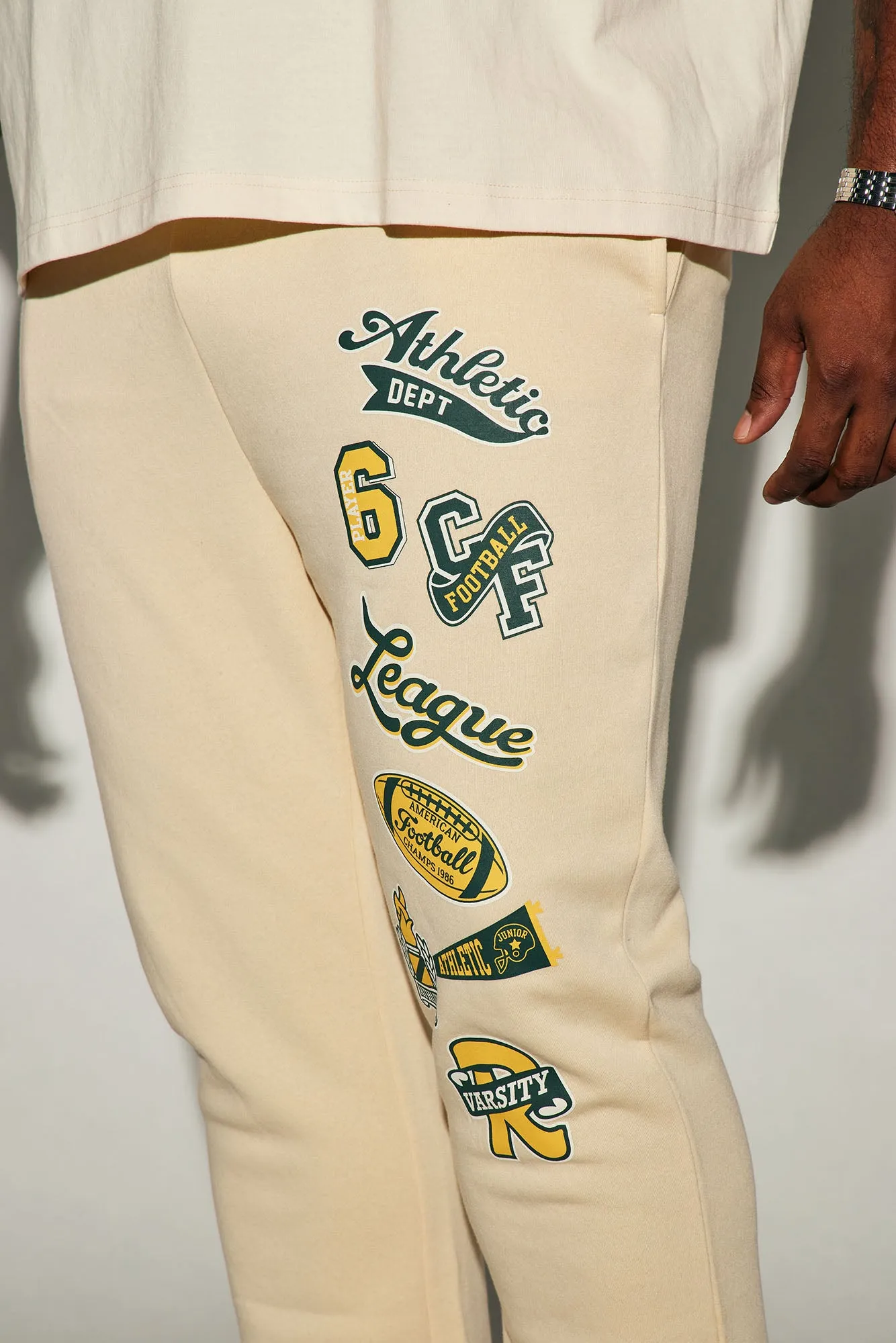 Athletic League Sweatpant - Sand