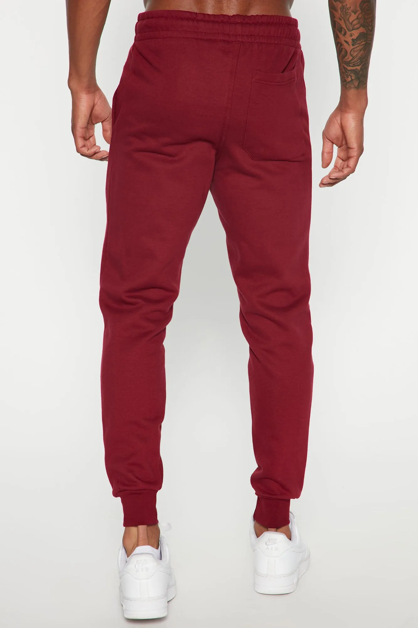 Bandemic Jogger - Burgundy