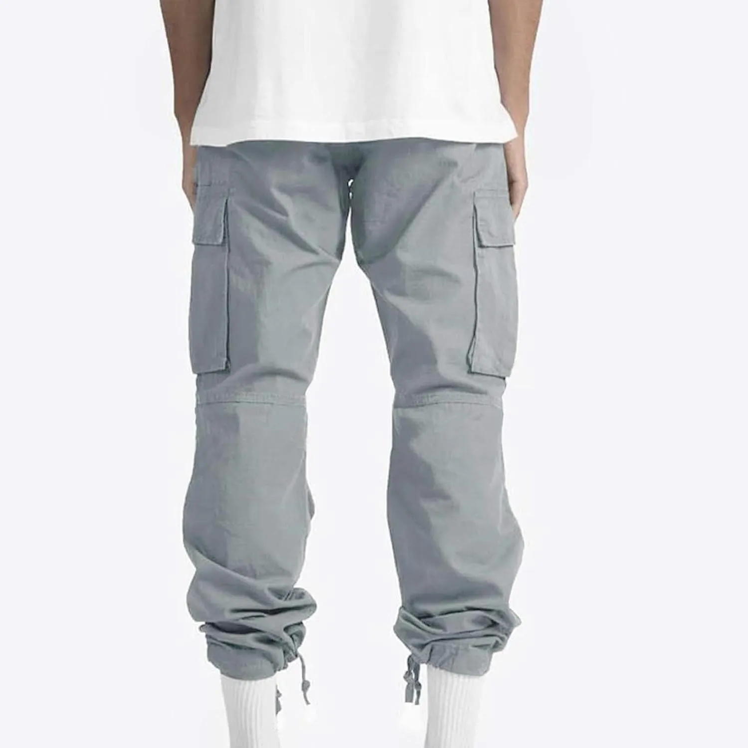 Cargo Pants for Men Casual Straight Leg Pants with Pockets Hiking Joggers Sweatpants Athletic Stretch Tactical Pants