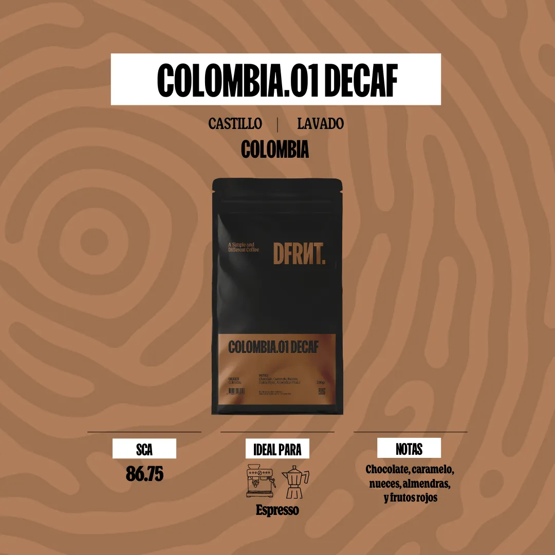 COLOMBIA.DECAF - Café Especialidad Descafeinado