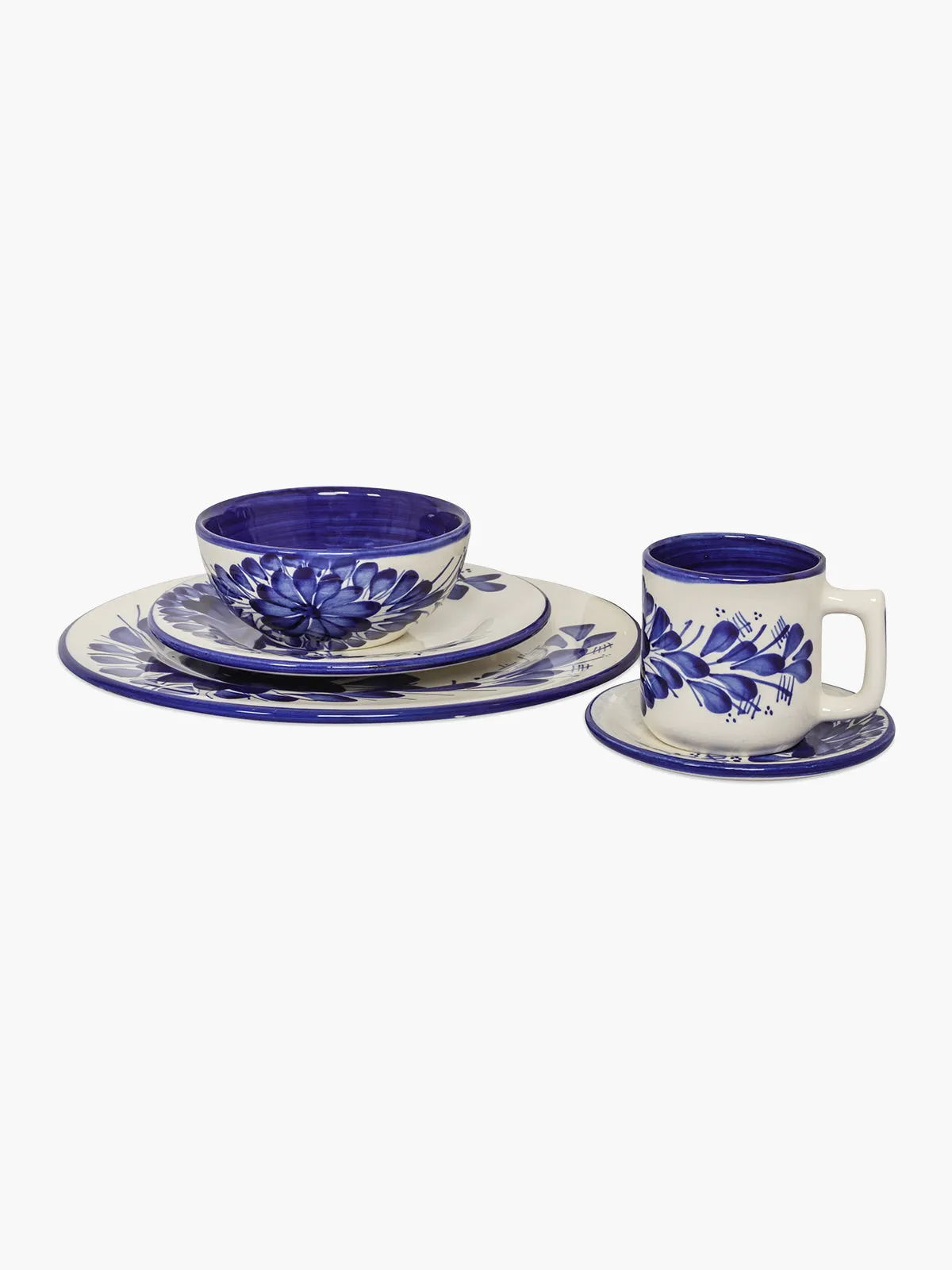 Hand Painted Ceramic Tableware | Azules