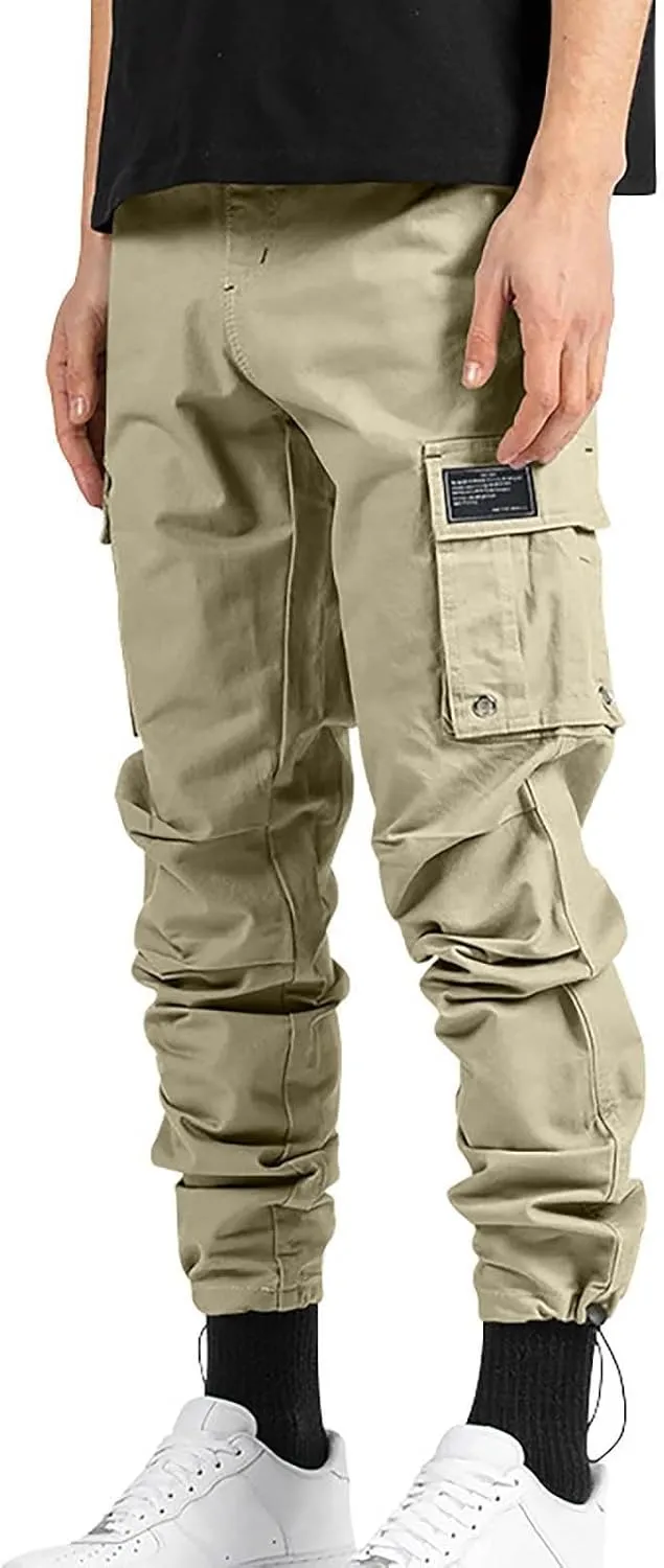 Mens Flexcamo Tactical Waterproof Pant for Men Relaxed Fit Work Camo Hiking Construction Pants Multi Pockets