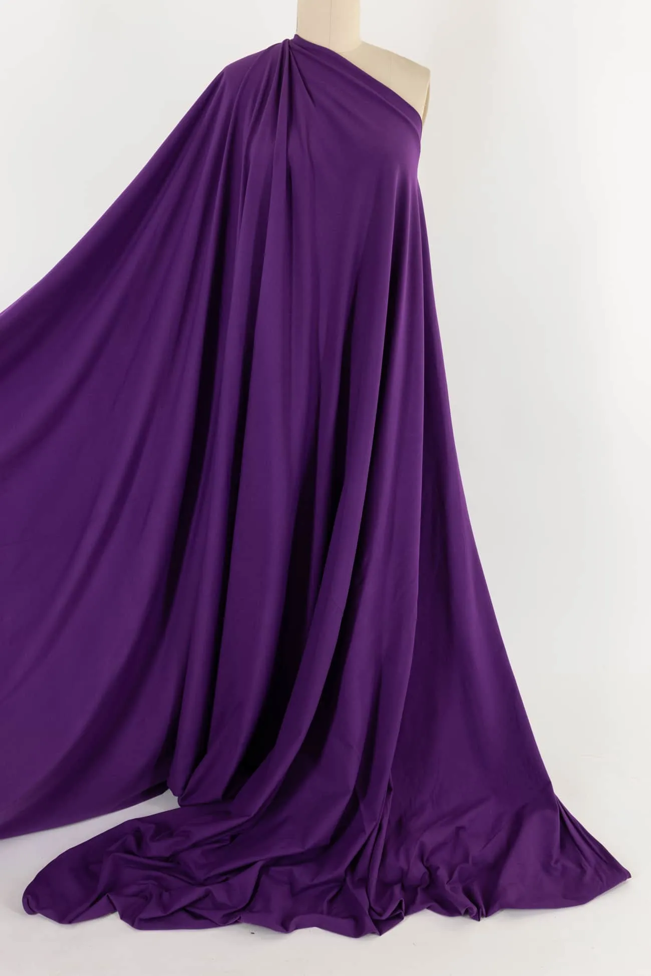 Napa Grape Cotton/Spandex Knit