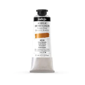 Vallejo pintura acrilica 60ml 318 ocre dorado