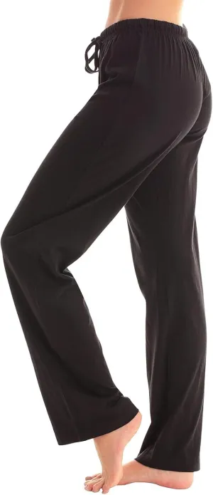 Women's Stretchy Straight Leg Dress Work Pants Business Office Casual Slacks with Pockets, S-3XL