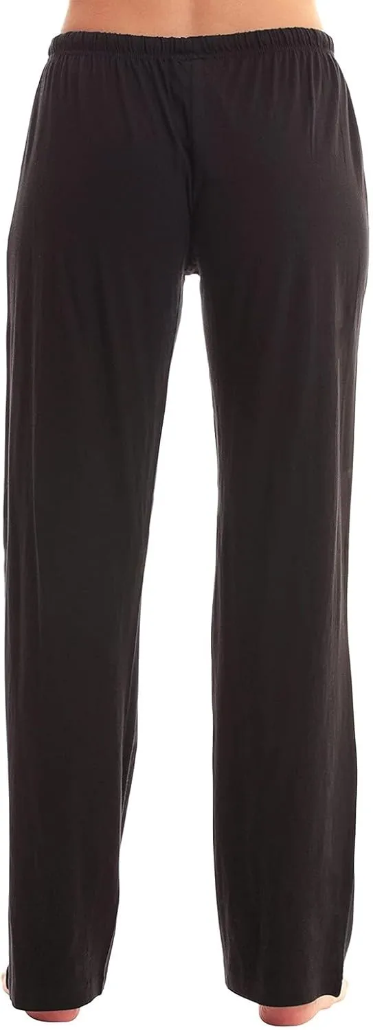 Women's Stretchy Straight Leg Dress Work Pants Business Office Casual Slacks with Pockets, S-3XL
