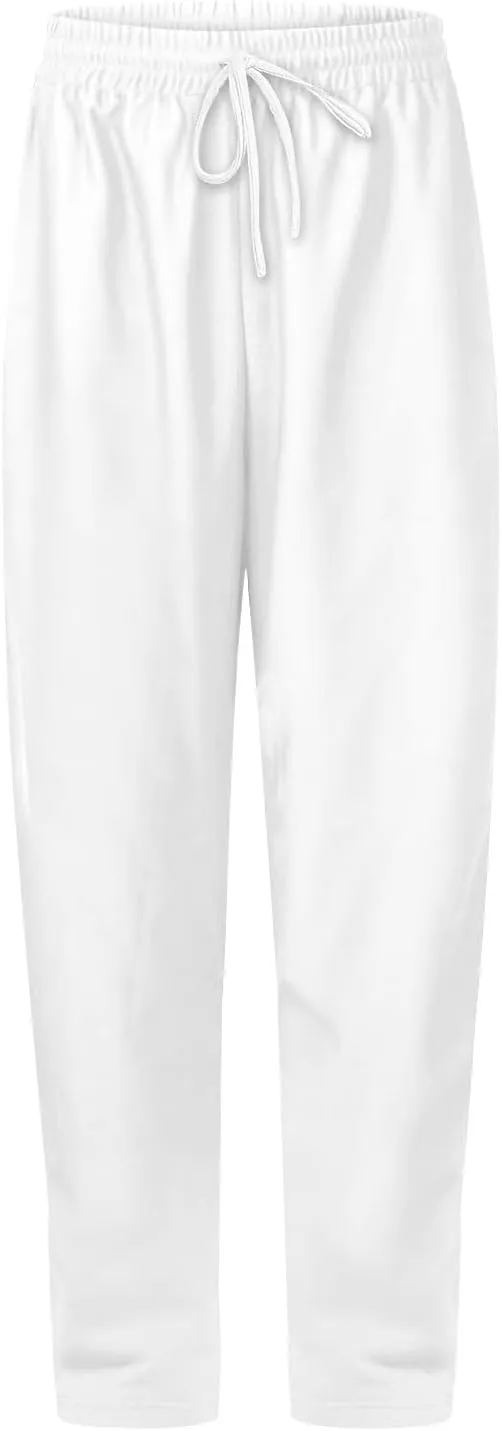 Women's Wide Leg Sweatpants 2025 Trendy Drawstring Baggy Sweatpants High Waisted Lounge Trousers Casual Jogger