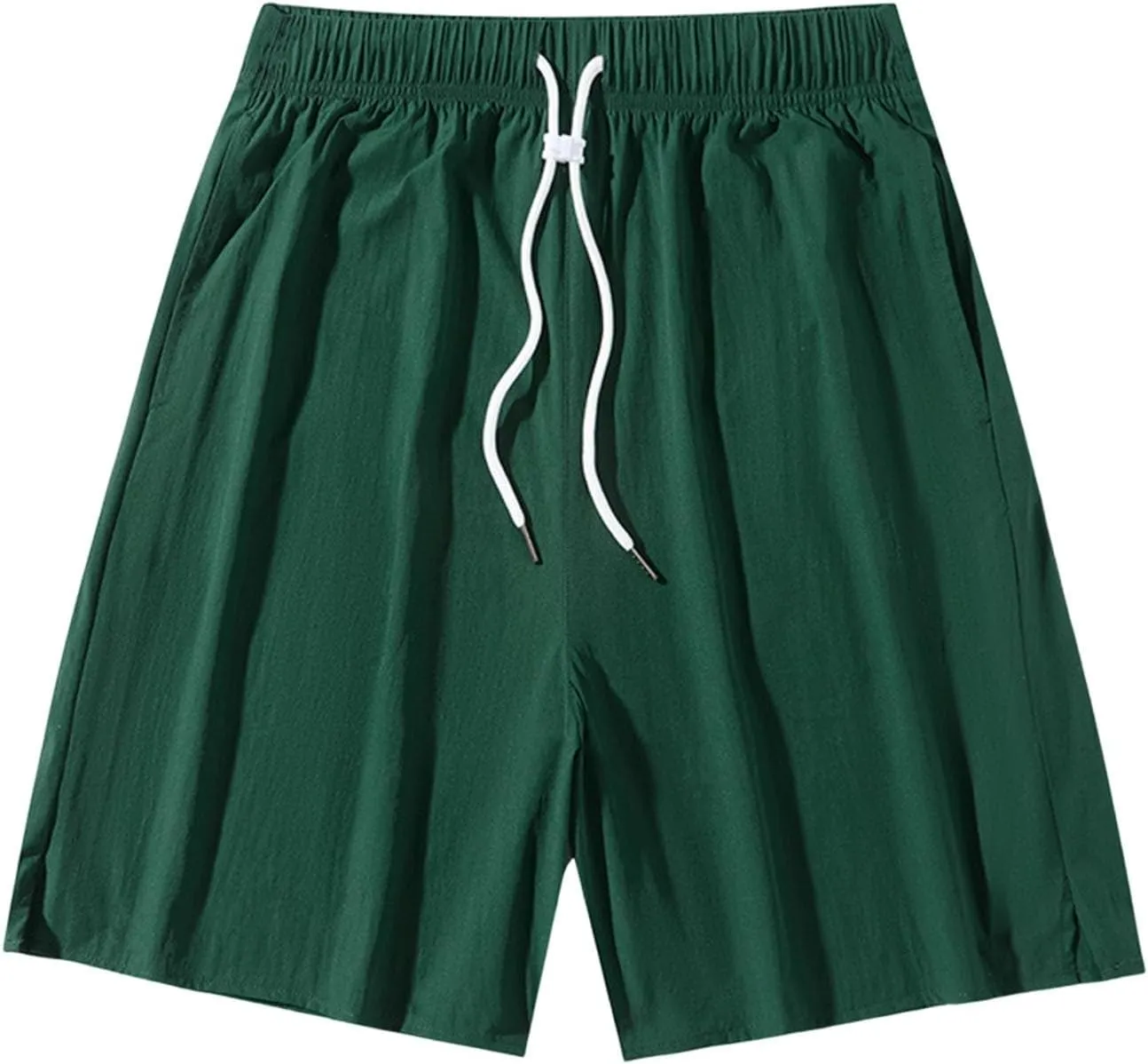 Xiaojmake Men's Casual Shorts Daily Outdoor Quick Dry Hiking Short Lightweight Athletic Shorts Swim Trunks with Zip Pockets